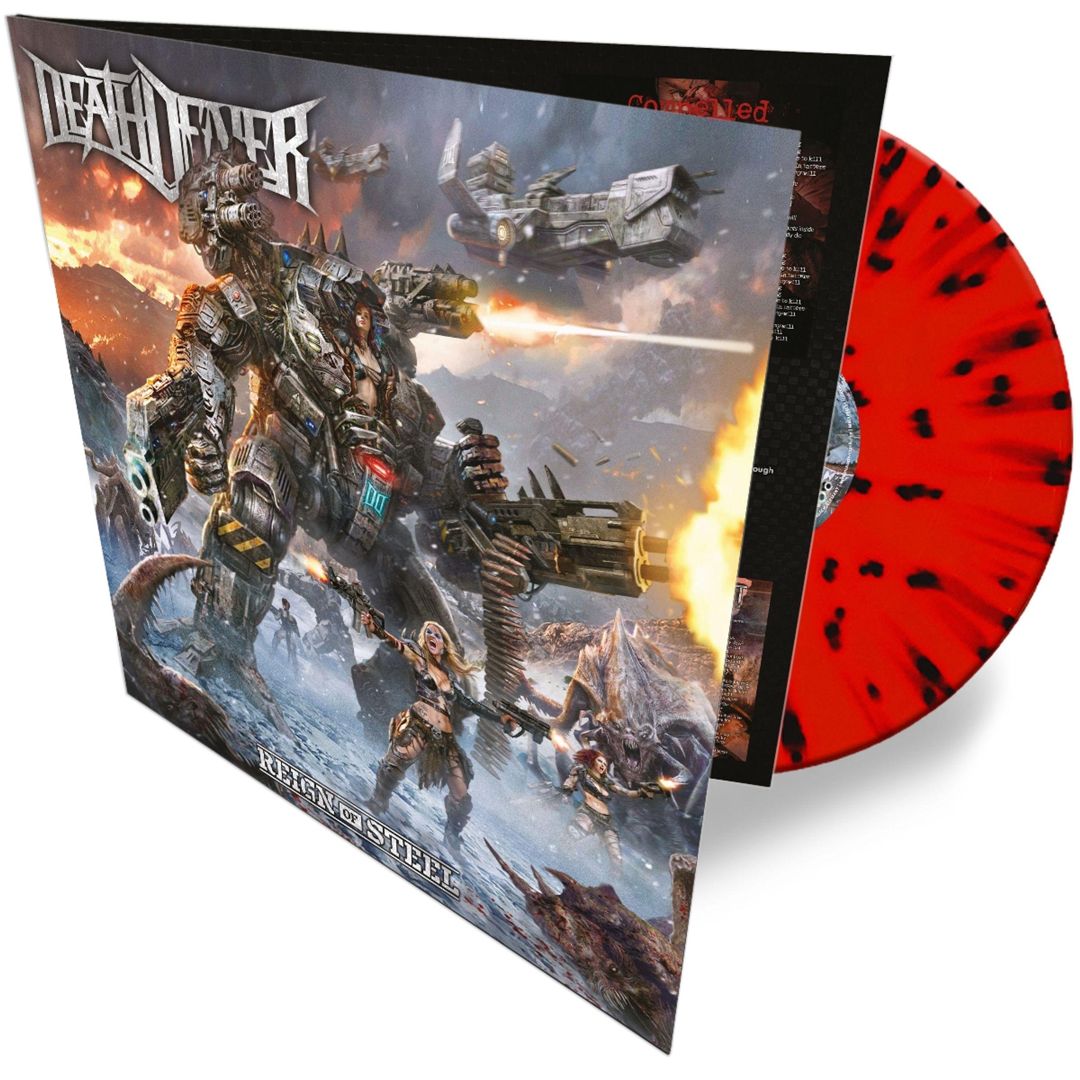 Reign of Steel [Red & Black Splatter Vinyl] cover art