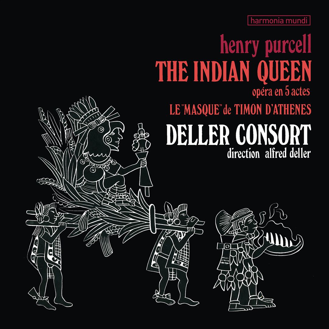 Henry Purcell: The Indian Queen; Le Masque de Timon d'Athenes cover art