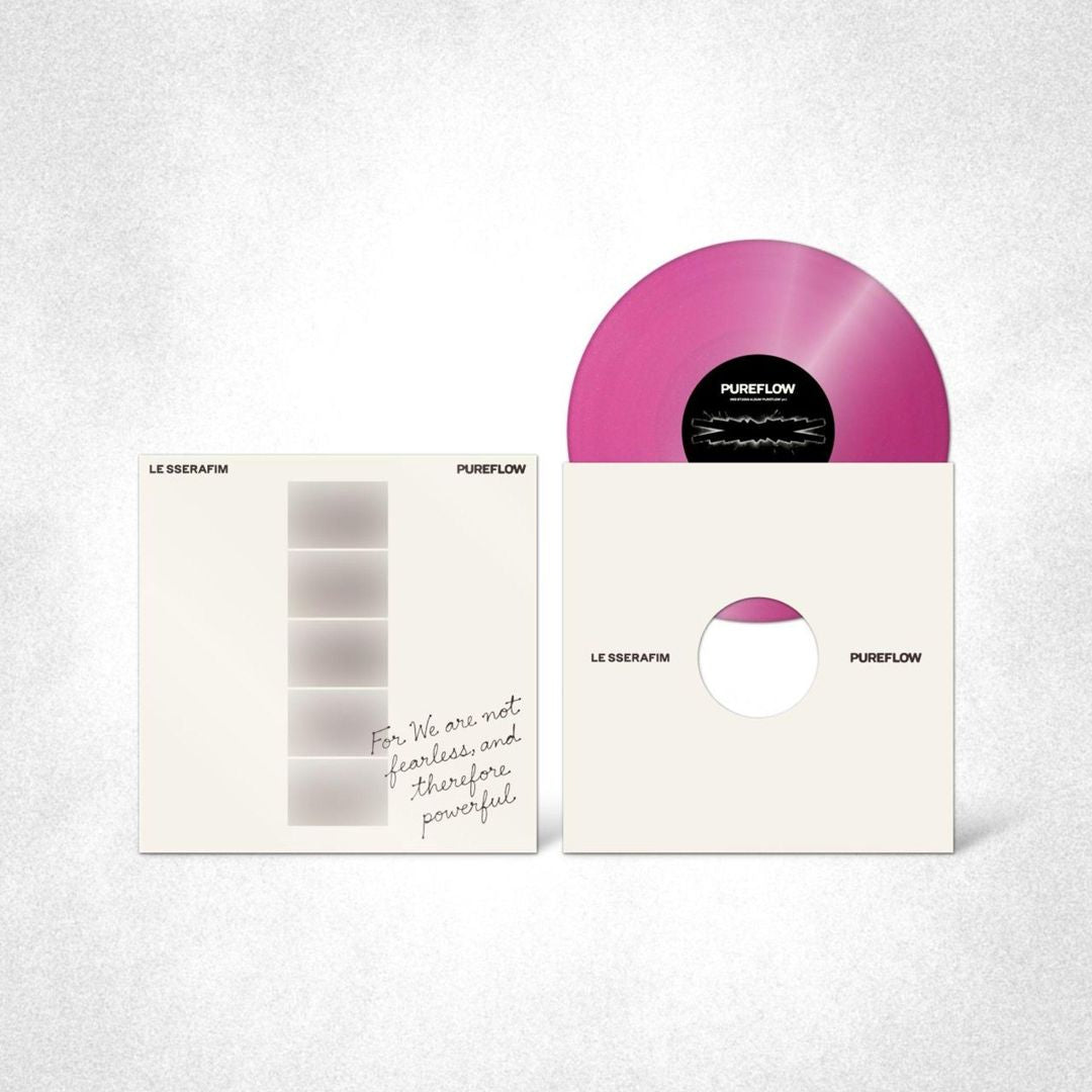 2nd Studio Album 'PUREFLOW', Pt.1 Vinyl [Hot Pink Glitter Version] cover art