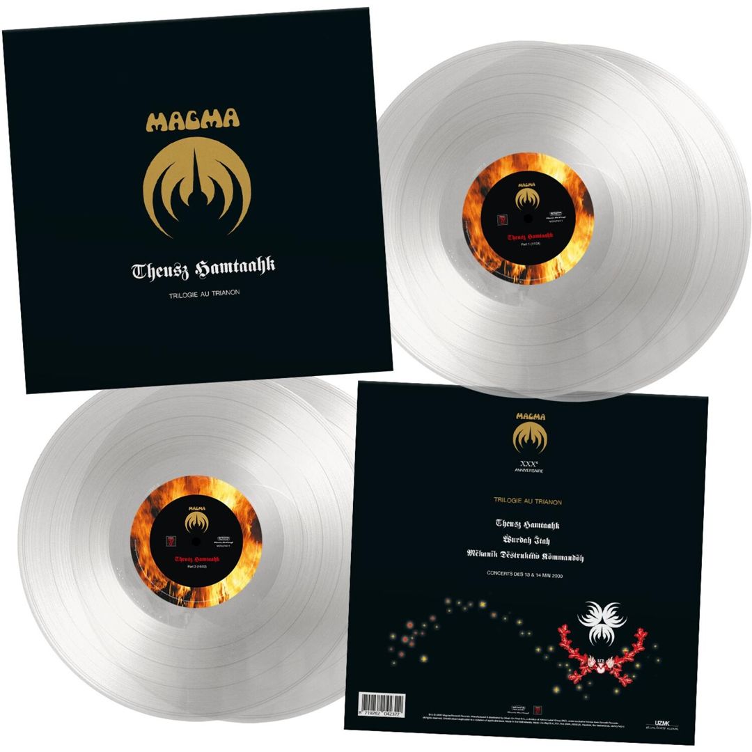 Theusz Hamtaahk: Trilogie Au Trianon [Reissue] [4LP-180g Crystal Clear Vinyl] cover art