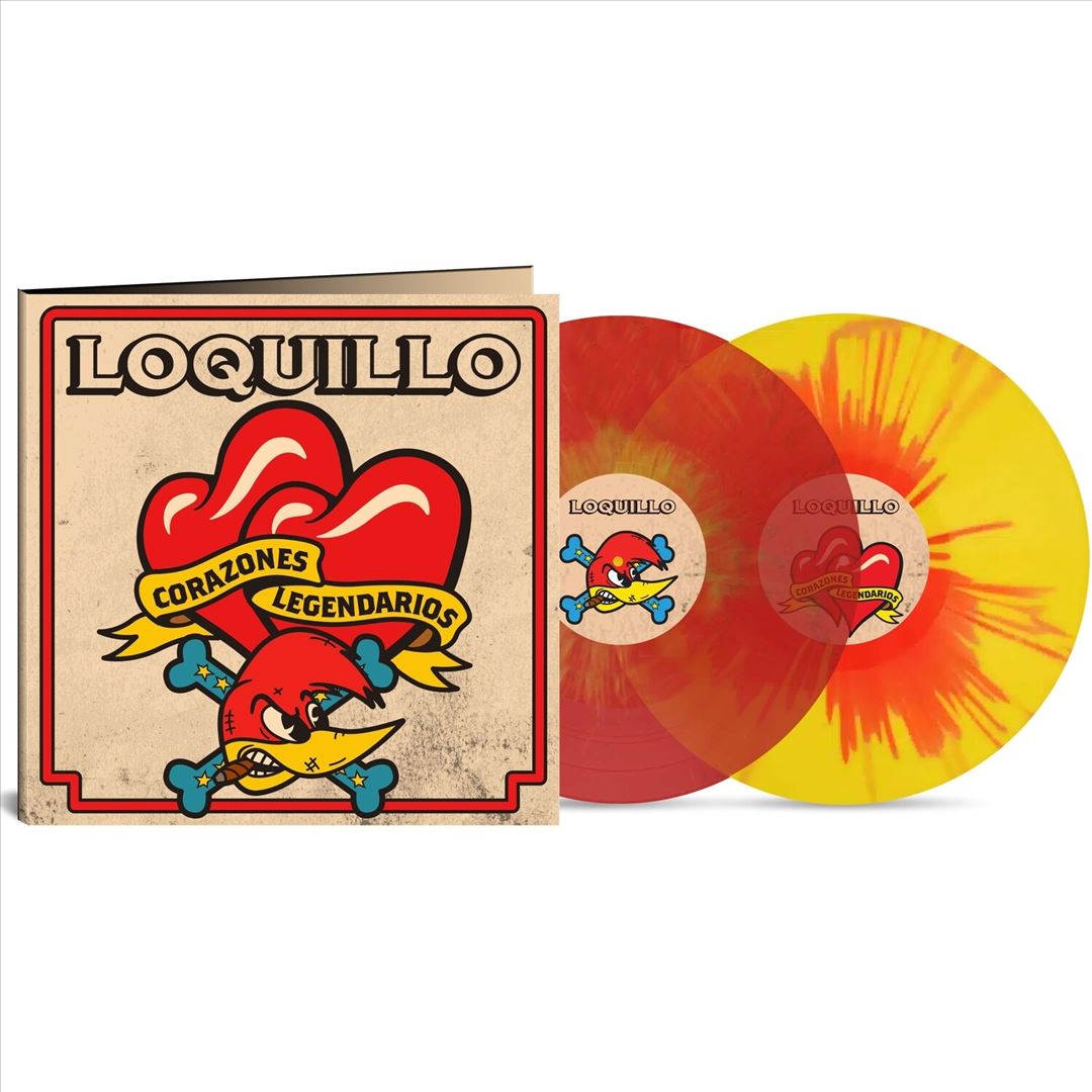 Corazones Legendarios [Red & Yellow Splatter Vinyl] cover art