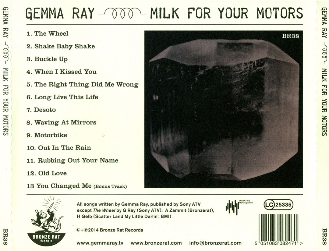Milk for Your Motors cover art
