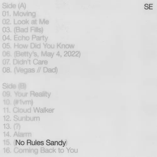 No Rules Sandy cover art