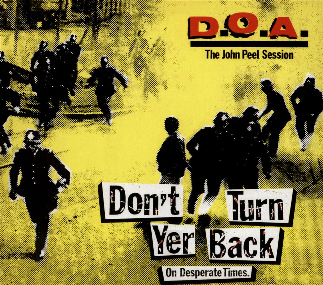Don't Turn Yer Back (On Desperate Times) cover art