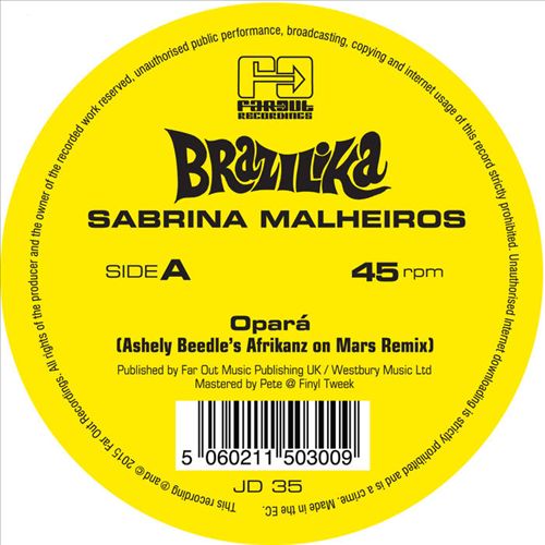 Opara: Ashley Beedle's Afrikanz On Mars Remixes cover art