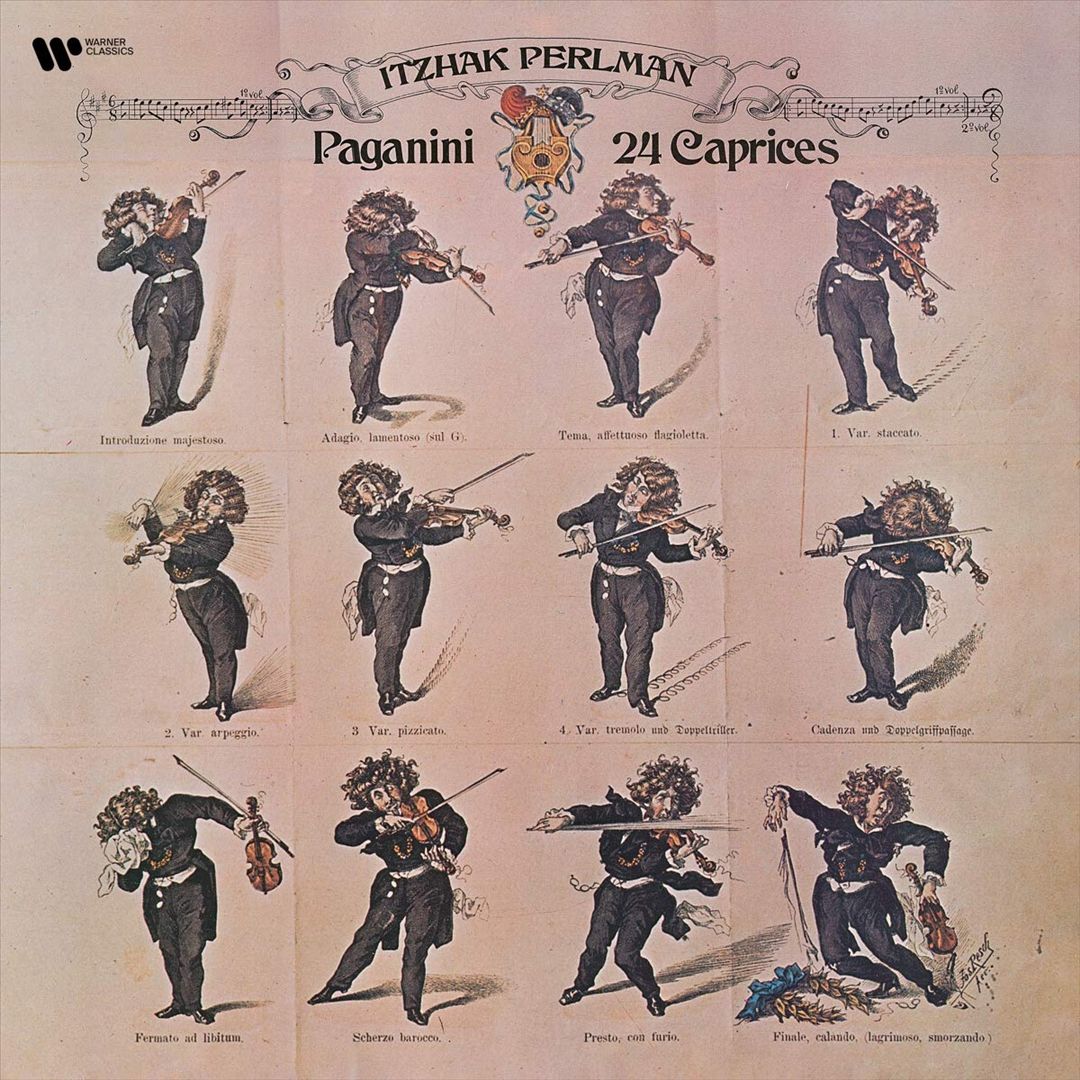 Paganini: 24 Caprices cover art