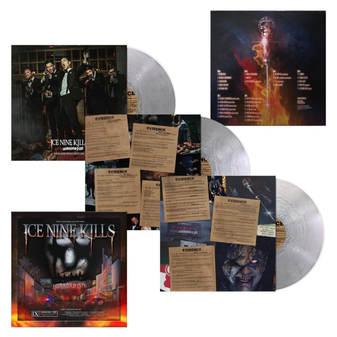 Welcome To Horrorwood: Under Fire [Deluxe Edition] [Shower Scene 3 LP] cover art
