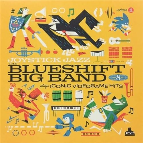 Joystick Jazz: The Blueshift Band Plays Iconic Video Game Hits cover art