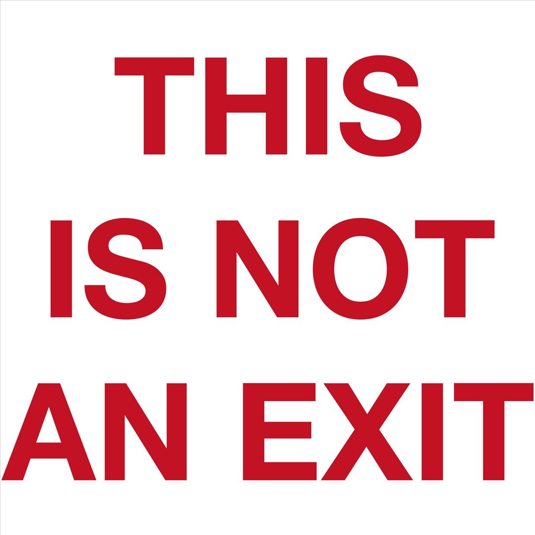 This Is Not an Exit cover art