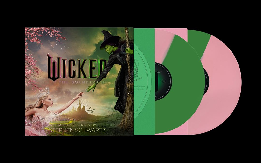 Wicked: The Soundtrack [Original Motion Picture Soundtrack] [Split Pink/Green 2 LP] cover art