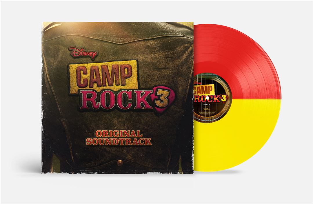Camp Rock 3 [Original Soundtrack] [Red/Yellow Dipped LP] cover art
