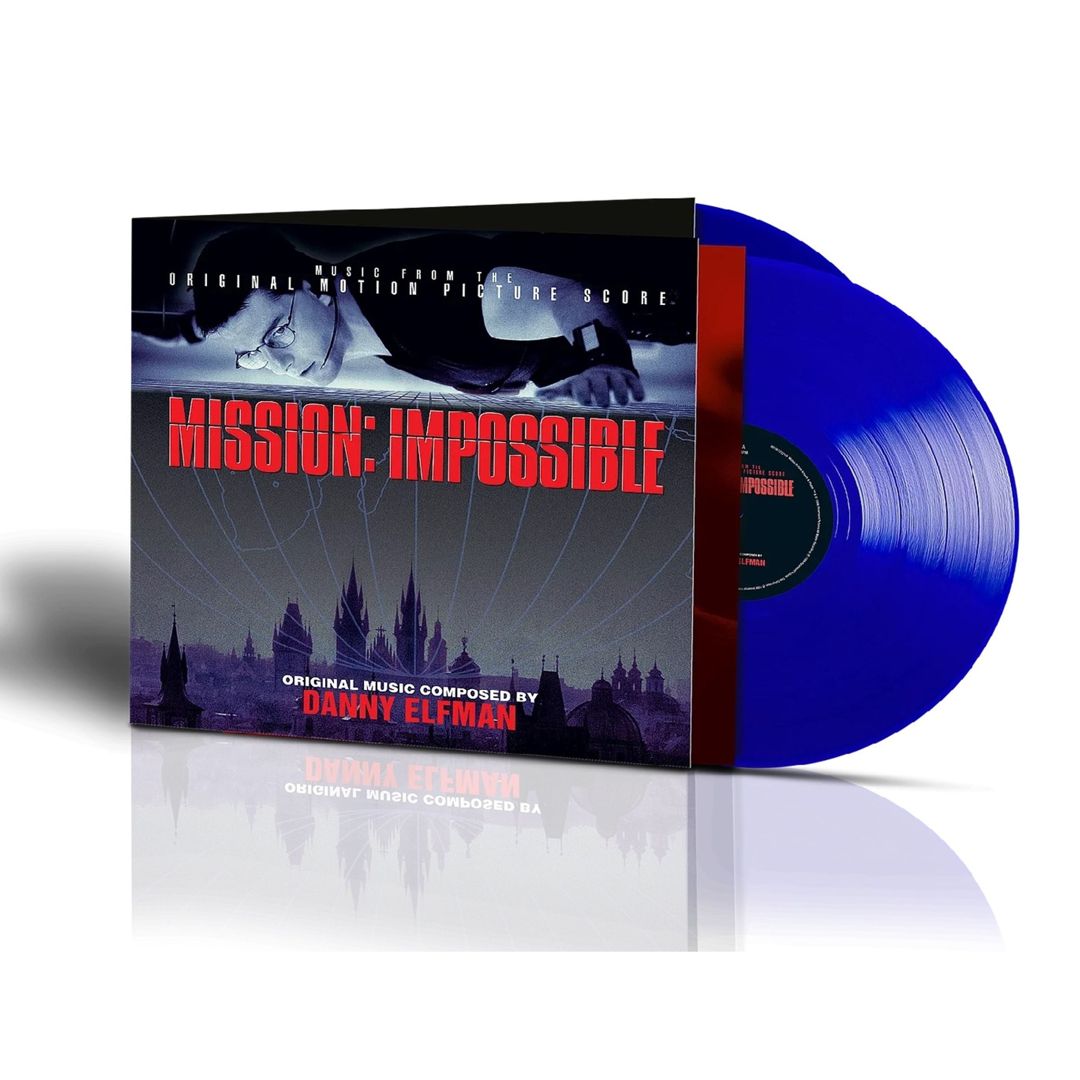 Mission Impossible [30th Anniversary] [Original Soundtrack] [Transparent Blue Vinyl] cover art