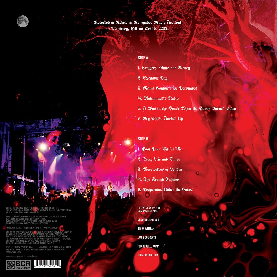 Shooter Jennings and the Werewolves of Los Angeles cover art