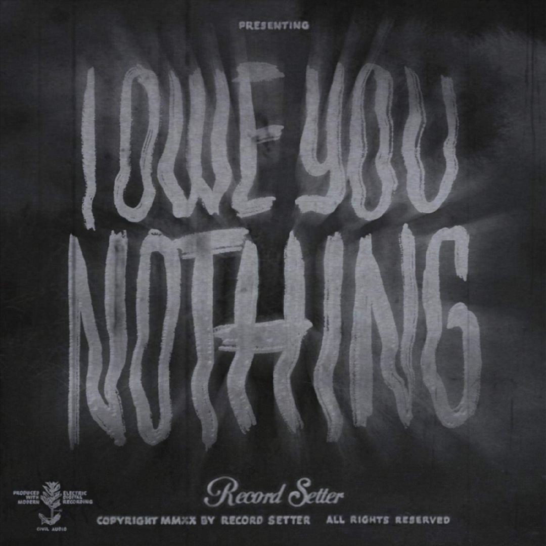 I Owe You Nothing cover art