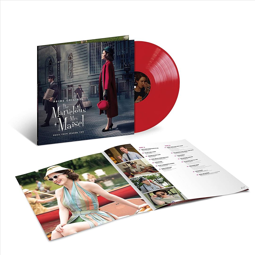 Marvelous Mrs. Maisel, Season 2 [Original TV Soundtrack] [Opaque Red LP] cover art