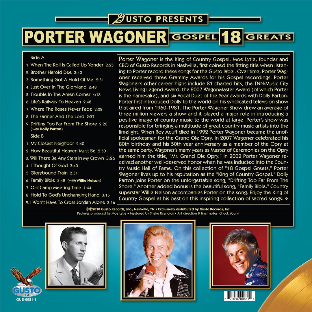 Gospel 18 Greats cover art