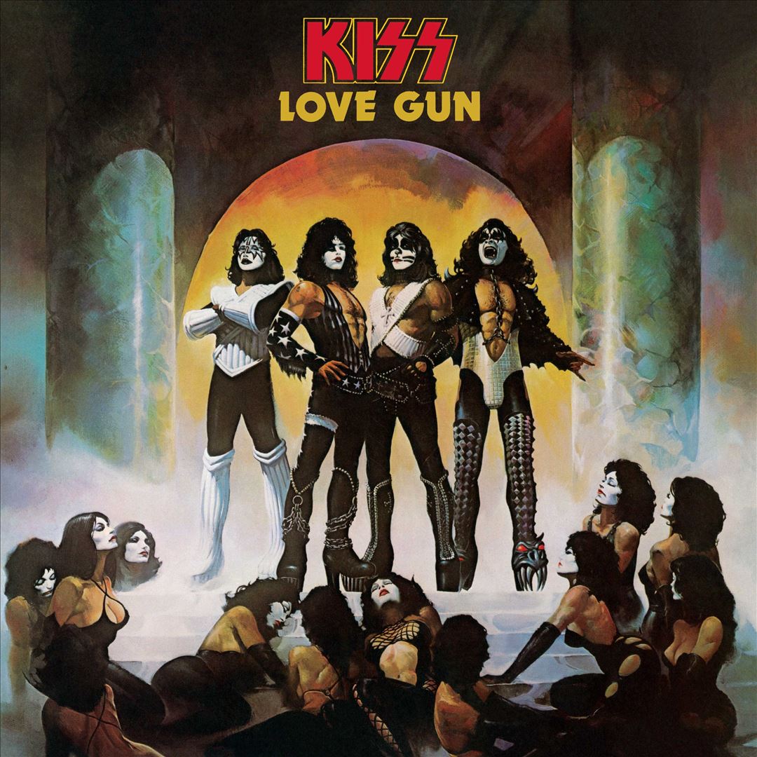 Love Gun [Tangerine/Aqua Splatter LP] cover art