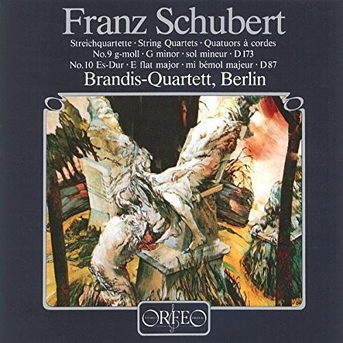 Franz Schubert: String Quartet No. 9 in G major, String Quartet No. 10 in E flat major cover art