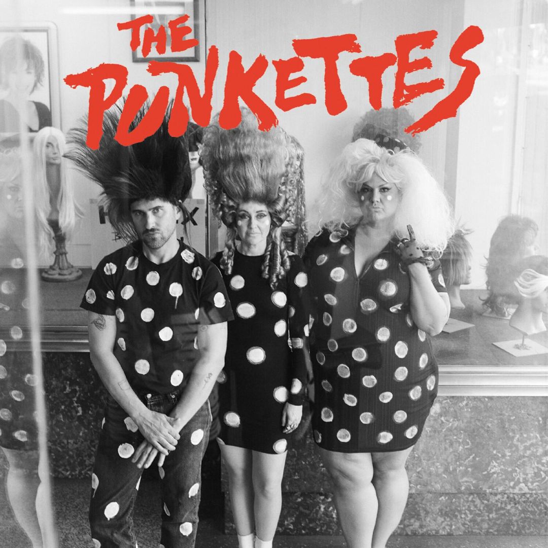 The Punkettes [ECO MIX CHERRY RED VINYL] cover art