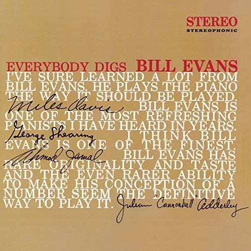 Everybody Digs Bill Evans cover art