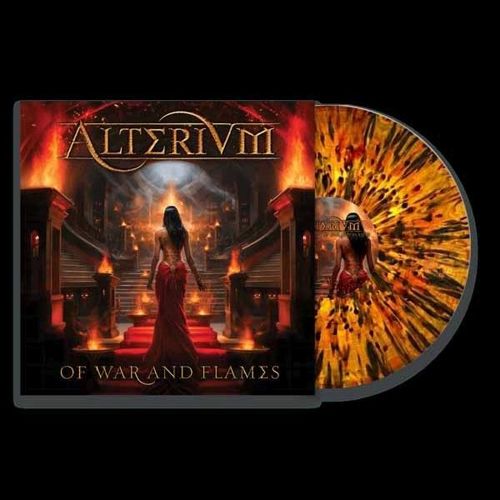 Of War and Flames ["Fire" Colored Splatter Vinyl] cover art