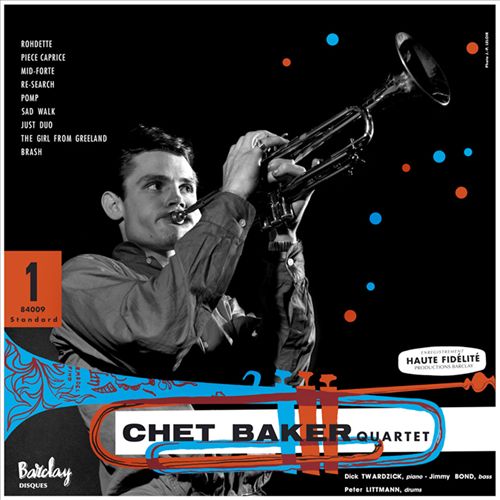 Chet Baker Quartet Featuring Dick Twardzik cover art