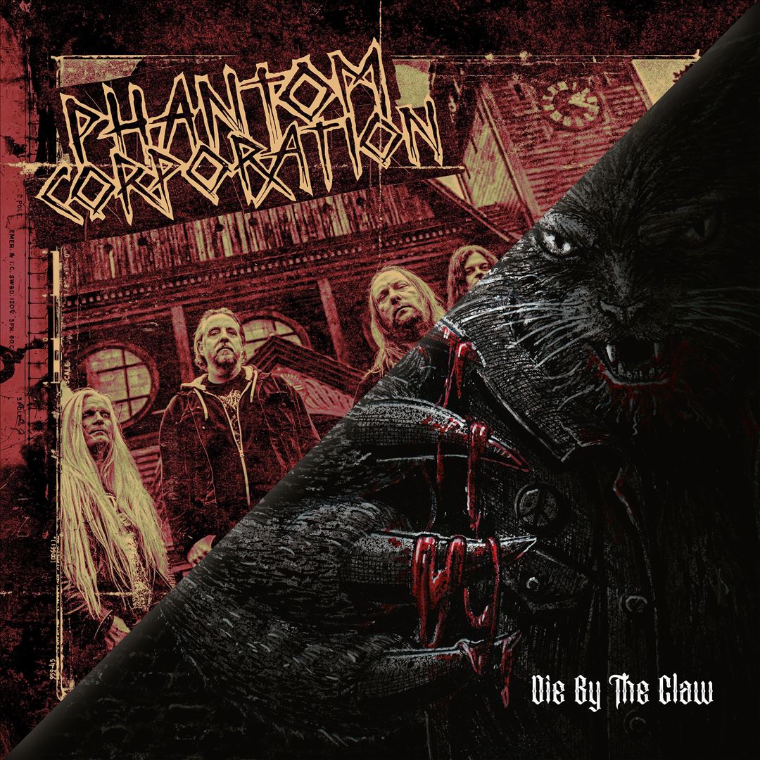 Phantom Corporation & Catbreath - Commando / Die By The Claw [LP] cover art