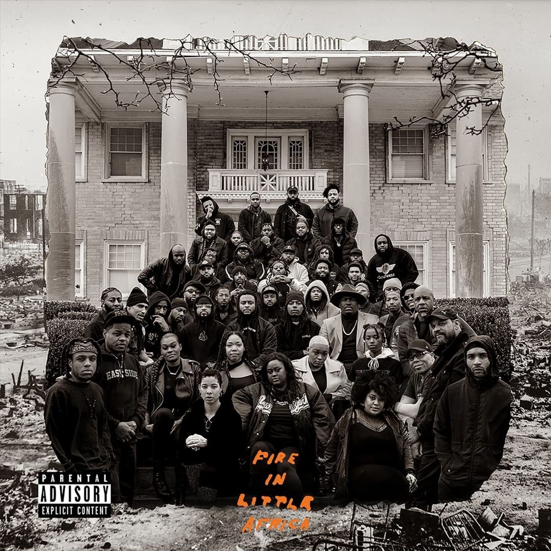 Fire In Little Africa [Translucent Orange 2 LP] cover art