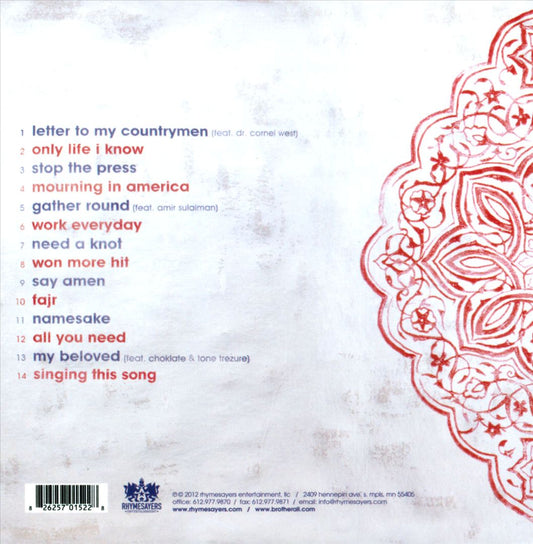 Mourning in America and Dreaming in Color cover art
