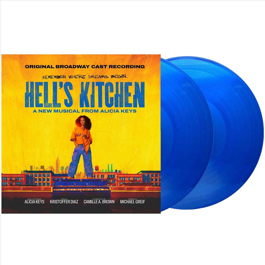Hell’s Kitchen [Original Broadway Cast Recording] [Transparent Blue 2 LP] cover art