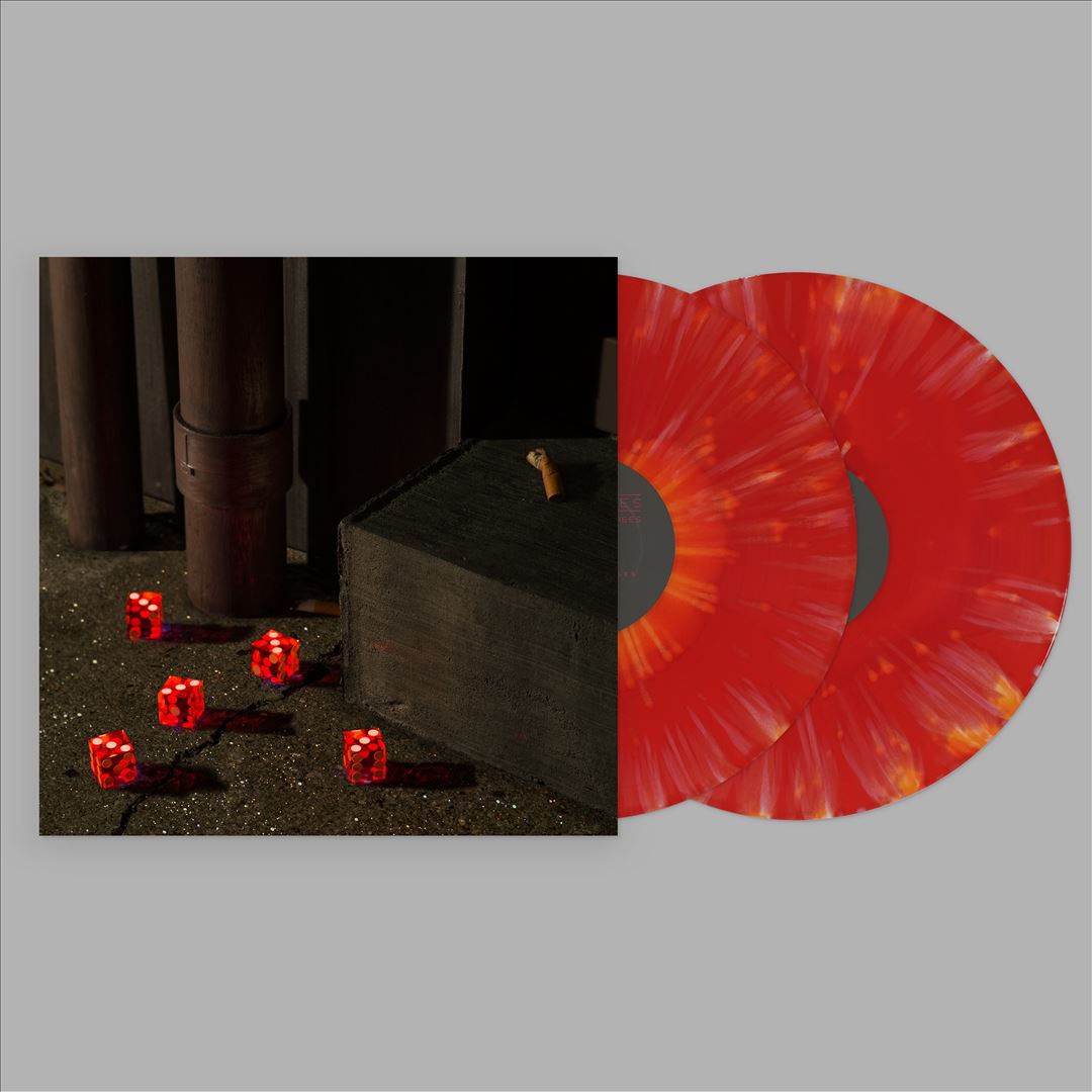 Five Dice, All Threes [Red and Orange Splattered Vinyl] cover art