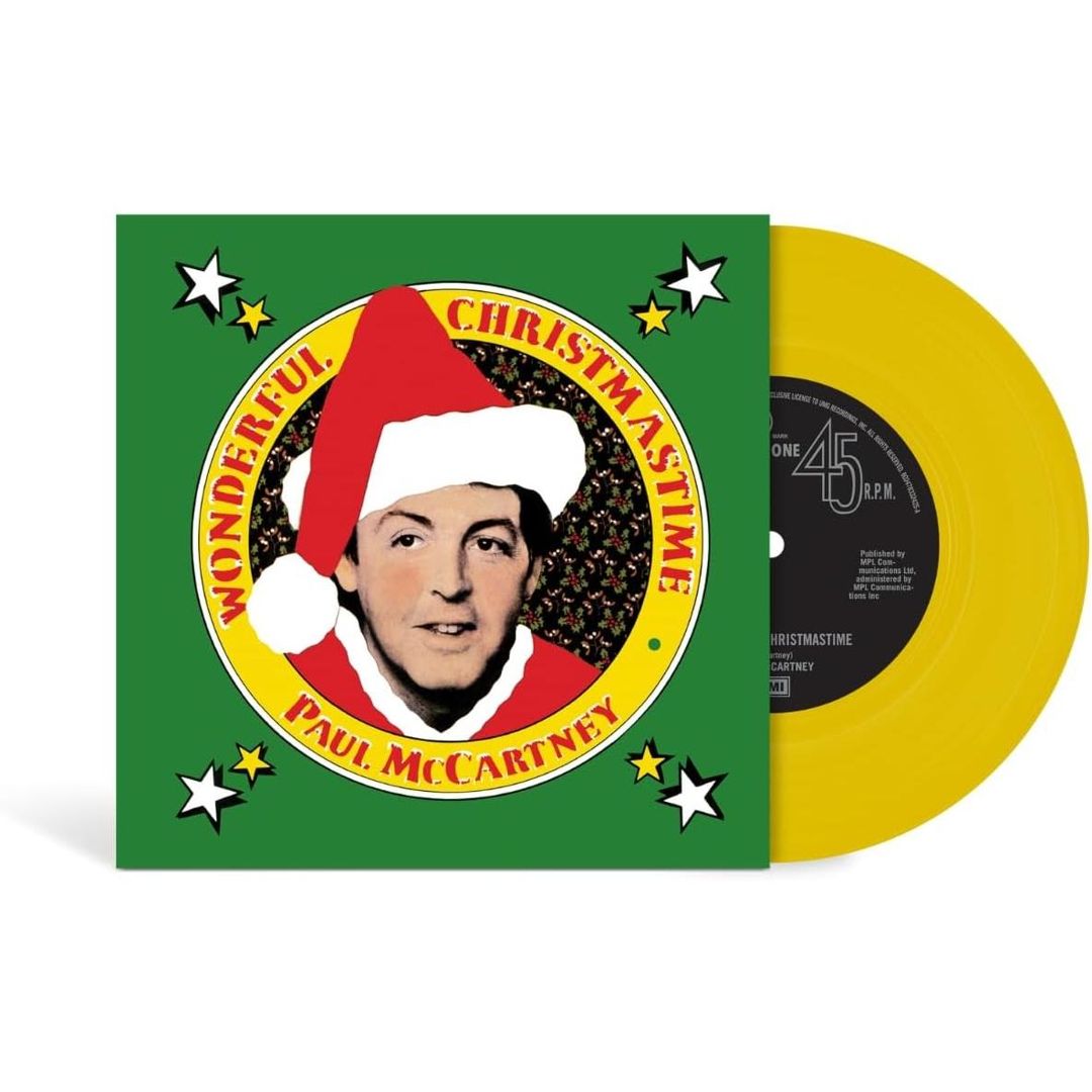 Wonderful Christmastime [Canary Yellow 7" Single] cover art