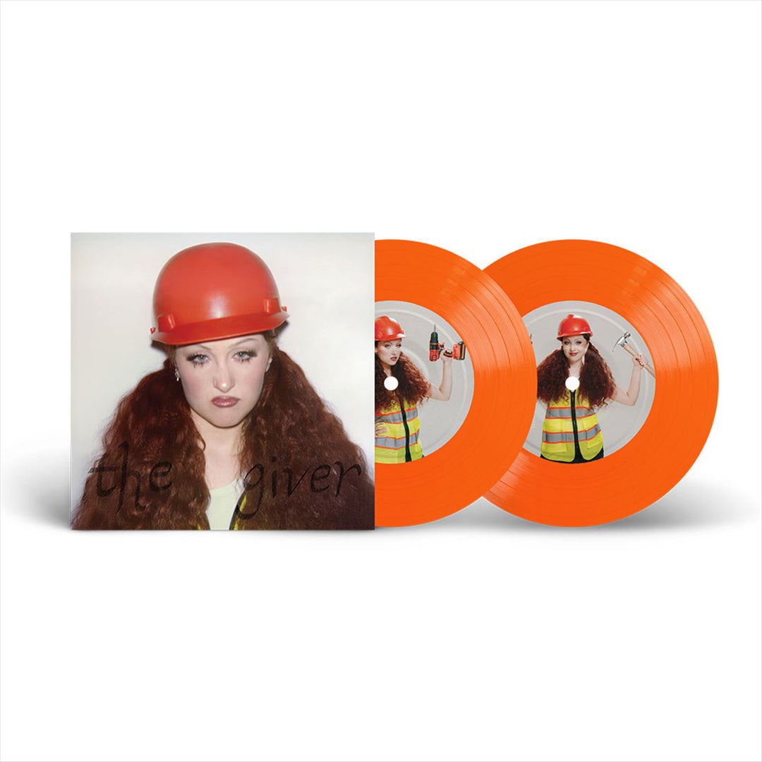 The Giver [The Construction Worker] [Neon Orange 7" Single] cover art