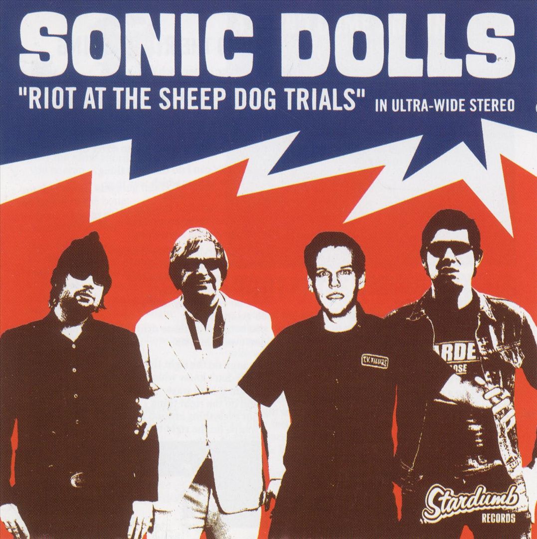 Riot at the Sheep Dog Trials cover art