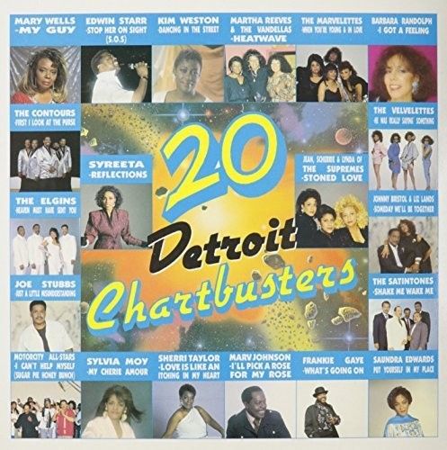 20 Detroit Chartbusters cover art