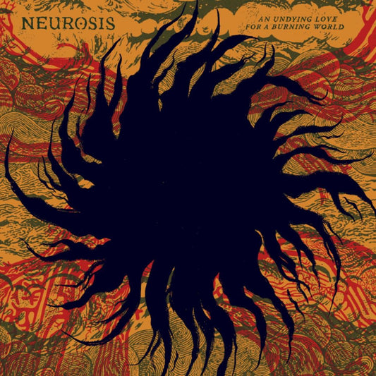 An Undying Love for a Burning World [Yellow/Red] cover art