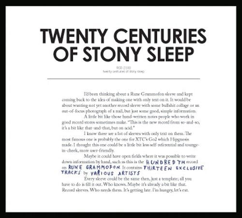 Twenty Centuries of Stony Sleep cover art