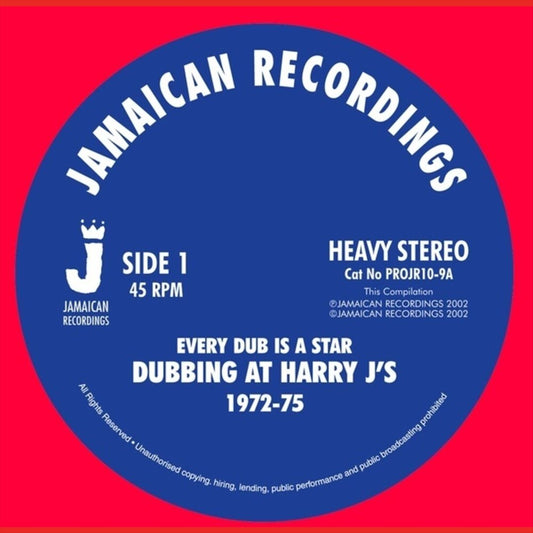 Every Dub Is a Star [Dubbing at Harry J's 1972-75] cover art