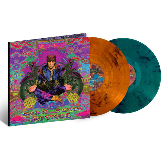 Born Again Savage [Clear Green/Clear Orange/Blue Swirl 2 LP] cover art