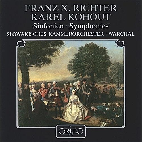 Franz X. Richter, Karel Kohout: Sinfonien cover art