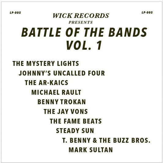 Battle of the Bands, Vol. 1 cover art