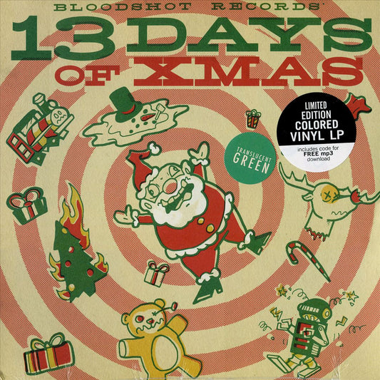 Bloodshot Records' 13 Days of Xmas cover art