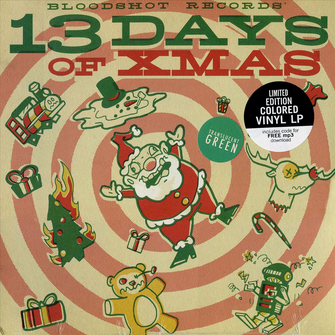 Bloodshot Records' 13 Days of Xmas cover art