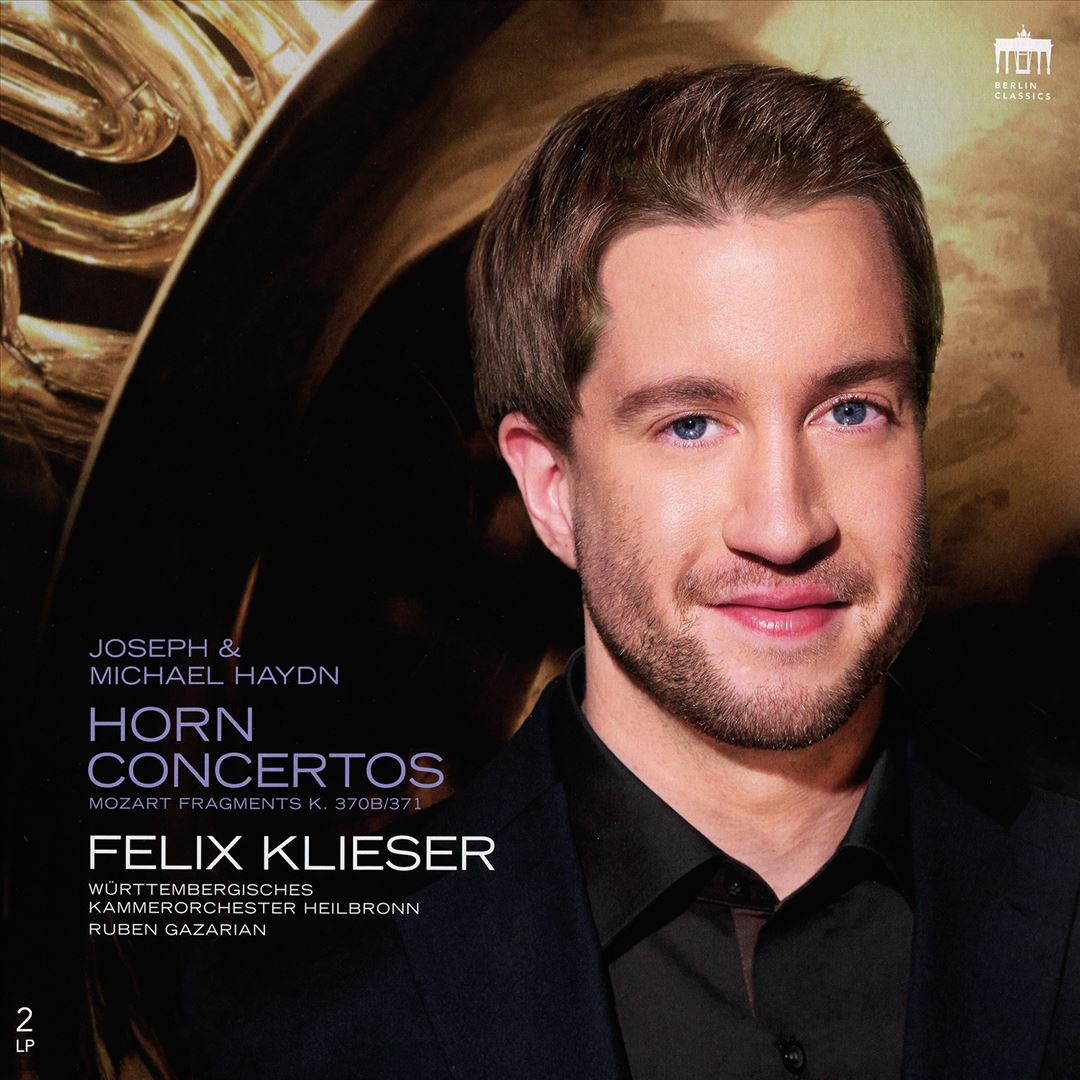 Joseph & Michael Haydn: Horn Concertos; Mozart: Fragments, K. 370B/371 cover art