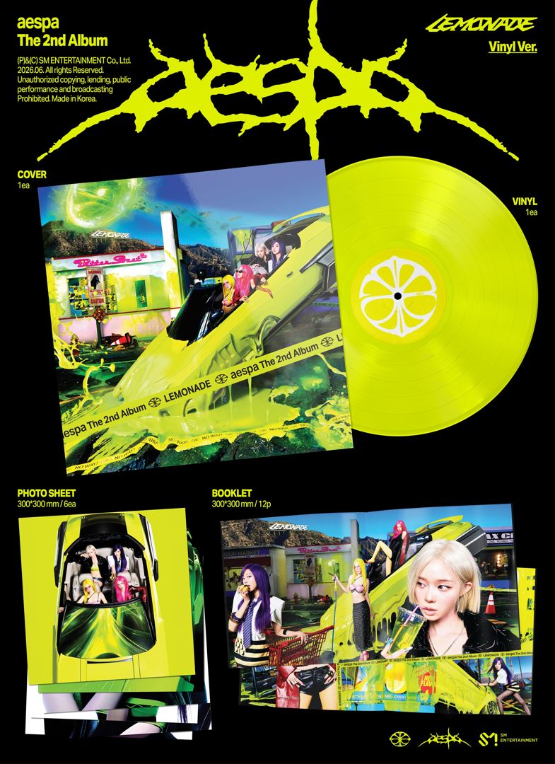 The 2nd Album 'LEMONADE' cover art