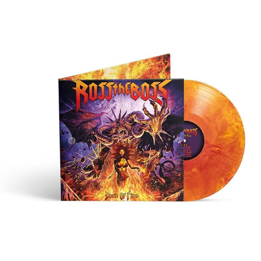 Born of Fire [Yellow, Red & White Marbled Vinyl] cover art