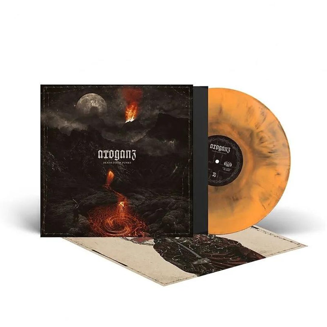 Death Doom Punks [Orange & Black "Galaxy" Effect Vinyl] cover art