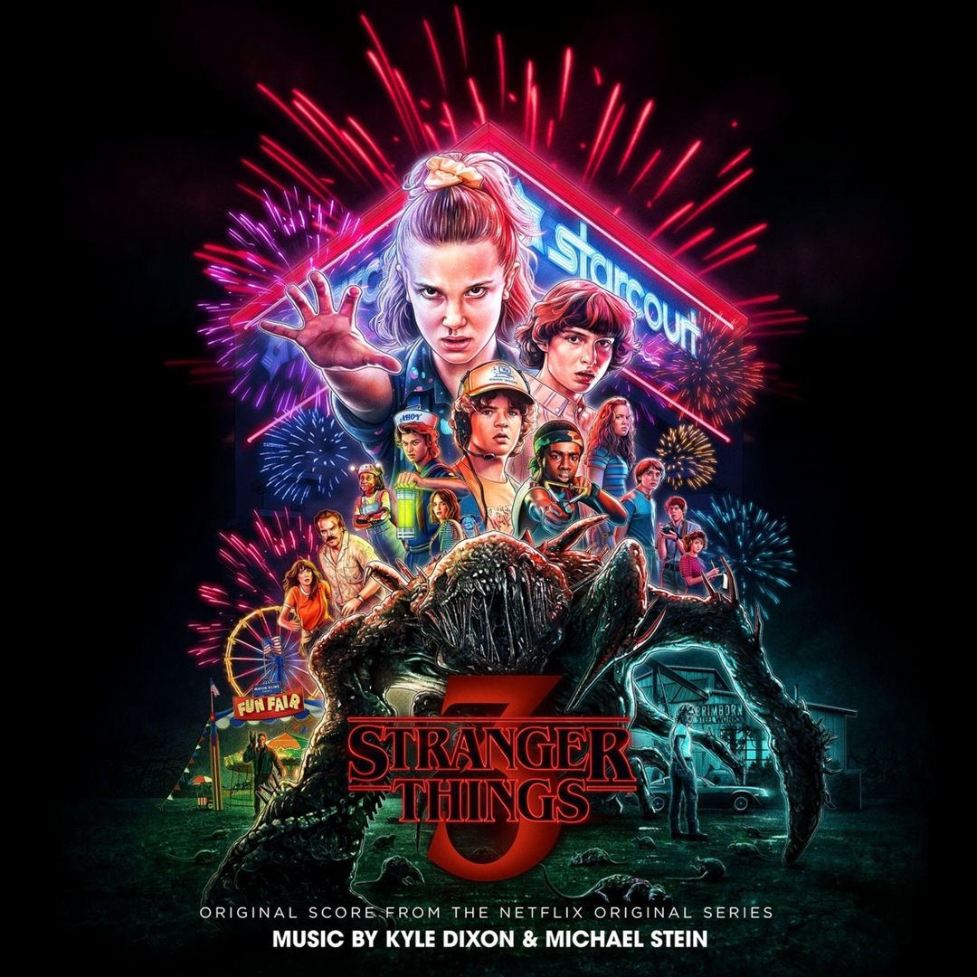 STRANGER THINGS 3 (LTD COLOUR VINYL) cover art