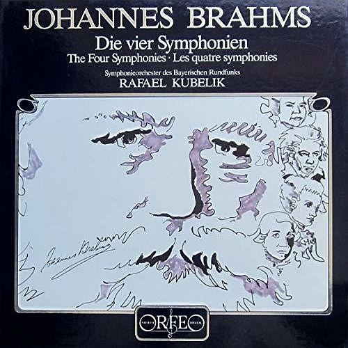 Johannes Brahms: Die Vier Symphonien cover art