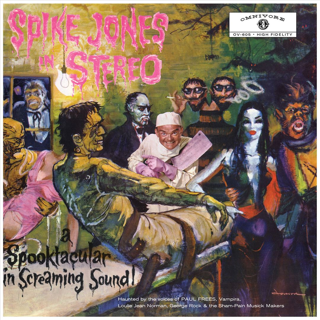 Spike Jones in Stereo: A Spooktacular In Screaming Sound! cover art